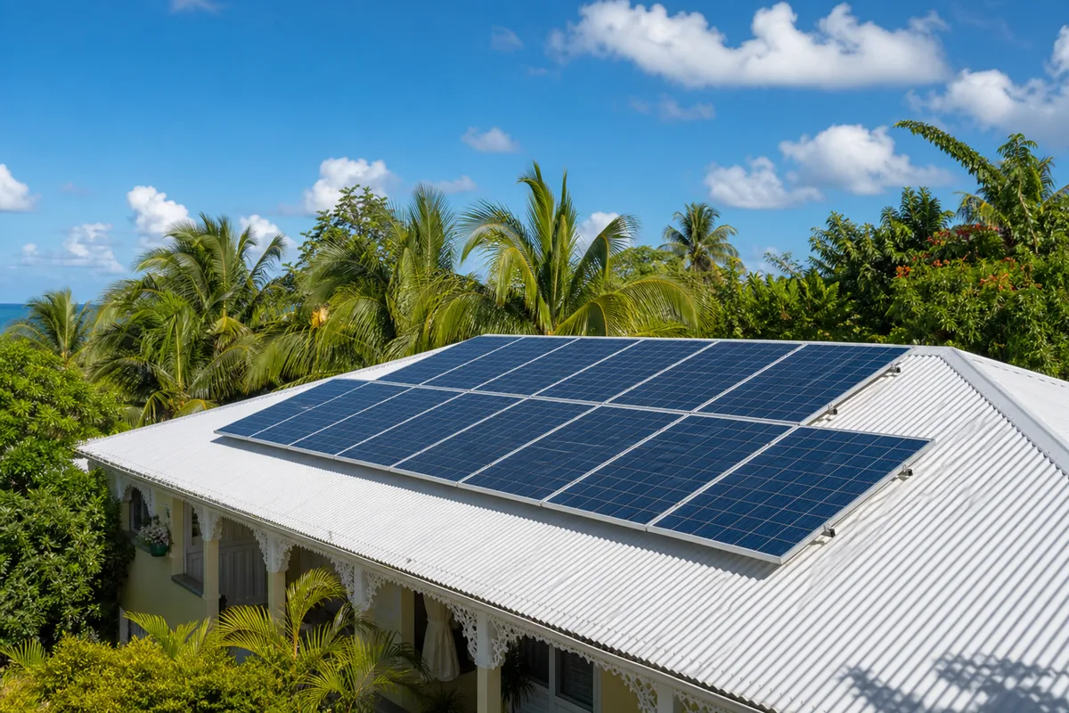 Panneau solaire en Guadeloupe : rentabilité, prix, conseils